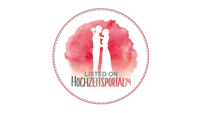 Hochzeitsportal24 Partner-Badge für gelisteten Hochzeitsdienstleister